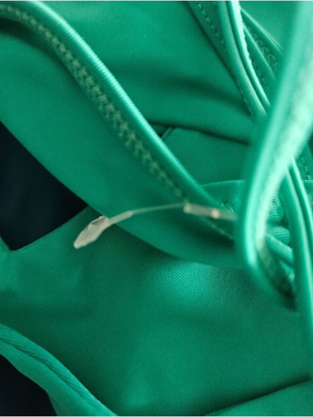 Summersalt The Swan Dive One-Piece Swimsuit Colorblock Green/Blue Size 2 NWT - Picture 6 of 7